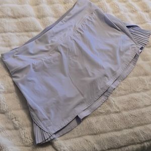 Lulu tennis skirt lavender size 8